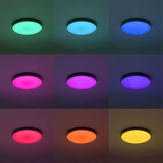 Накладной светильник Citilux Купер CL72495G1, LED 95 Вт, черный/белый
