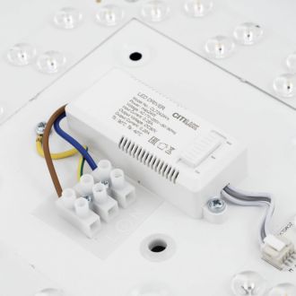 Накладной светильник Citilux Купер CL724K24V1, LED 24 Вт, черный/белый