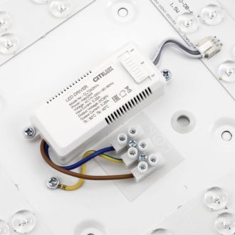 Накладной светильник Citilux Купер CL724K24V1, LED 24 Вт, черный/белый