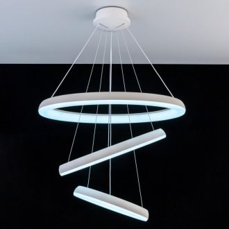 Каскадная люстра Citilux Юпитер Смарт CL730A150S, LED 170 Вт, белый