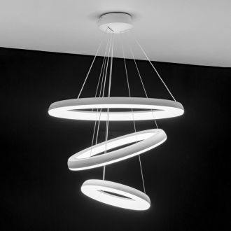 Каскадная люстра Citilux Юпитер Смарт CL730A150S, LED 170 Вт, белый