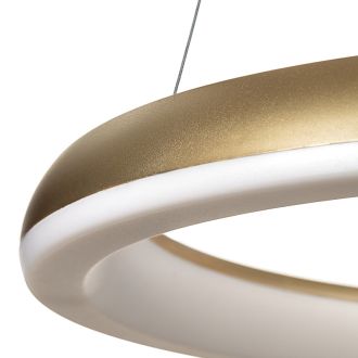 Подвесная люстра Citilux Юпитер Смарт CL730A152S, LED 170 Вт, золотой/белый