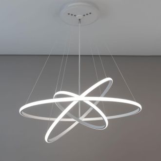 Каскадная люстра Citilux Неон Смарт CL731A090E, LED 110 Вт, белый