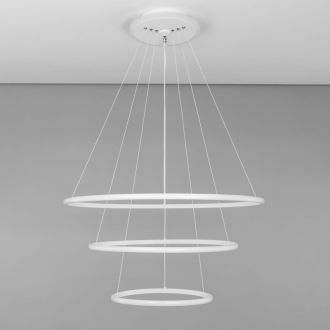 Каскадная люстра Citilux Неон Смарт CL731A090E, LED 110 Вт, белый