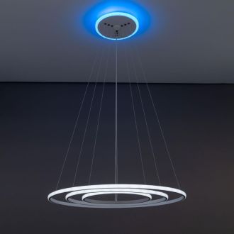Каскадная люстра Citilux Неон Смарт CL731A090E, LED 110 Вт, белый