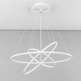 Каскадная люстра Citilux Неон Смарт CL731A090E, LED 110 Вт, белый