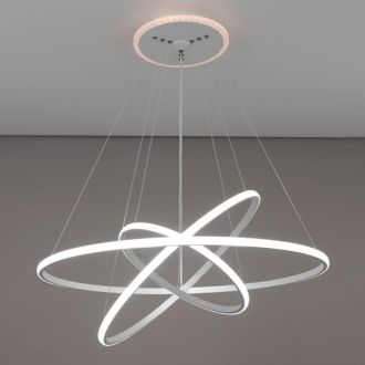 Каскадная люстра Citilux Неон Смарт CL731A090E, LED 110 Вт, белый