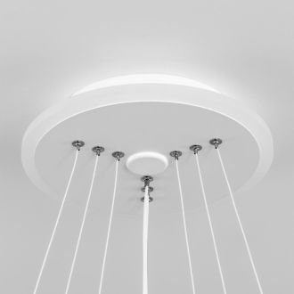 Каскадная люстра Citilux Неон Смарт CL731A090E, LED 110 Вт, белый