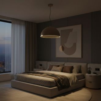 Подвесной светильник Citilux Floom CL736252, LED 45 Вт, коричневый