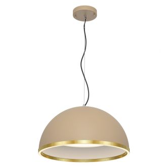 Подвесной светильник Citilux Floom CL736252, LED 45 Вт, коричневый