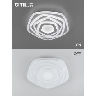 Накладной светильник Citilux Триест Смарт CL737A54E, LED 90 Вт, белый