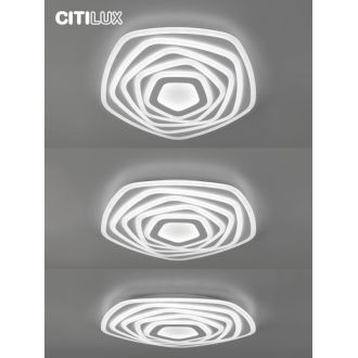 Накладной светильник Citilux Триест Смарт CL737A55E, LED 115 Вт, белый
