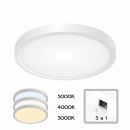 Накладной светильник Citilux Бейсик CL738180V, LED 18 Вт, белый Накладной светильник Citilux Бейсик CL738180V, LED 18 Вт, белый