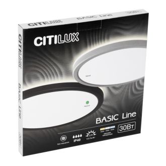 Накладной светильник Citilux Basic Line CL738321VL, LED 40 Вт, черный