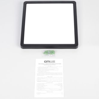 Накладной светильник Citilux Бейсик CL738K241V, LED 24 Вт, черный
