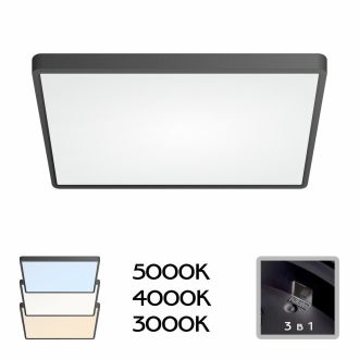 Накладной светильник Citilux Бейсик CL738K501V, LED 50 Вт, черный/белый