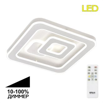 Накладная люстра Citilux Квест CL739140, LED 95 Вт, белый, современный стиль