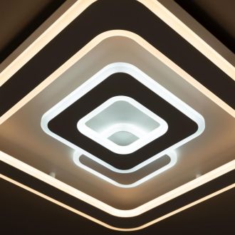 Накладная люстра Citilux Квест CL739140, LED 95 Вт, белый, современный стиль