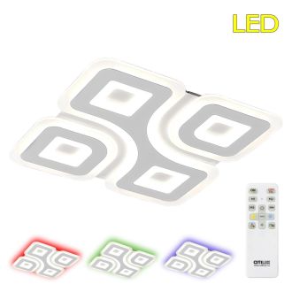 Накладная люстра Citilux Квест CL739160E, LED 100 Вт, белый, современный стиль
