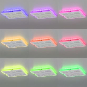 Накладная люстра Citilux Квест CL739160E, LED 100 Вт, белый, современный стиль