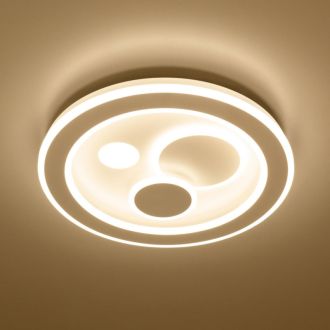 Накладная люстра Citilux Квест CL739170, LED 80 Вт, белый, современный стиль