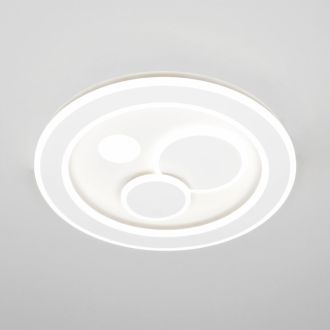 Накладная люстра Citilux Квест CL739170, LED 80 Вт, белый, современный стиль