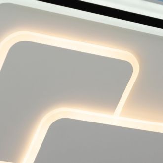 Накладная люстра Citilux Квест CL739180E, LED 75 Вт, белый, современный стиль