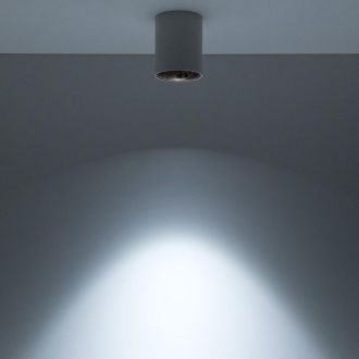 Накладной светильник Citilux Старк CL7440103, LED 12 Вт, белый/золотой