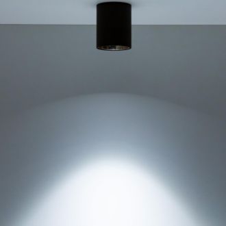 Накладной светильник Citilux Старк CL7440113, LED 12 Вт, черный/золотой
