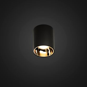 Накладной светильник Citilux Старк CL7440113, LED 12 Вт, черный/золотой