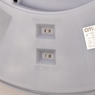Накладной светильник Citilux Norma CL748501, LED 50 Вт, черный/белый