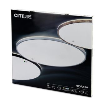 Накладной светильник Citilux Norma CL748600, LED 62 Вт, белый