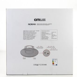Накладной светильник Citilux Norma CL748600, LED 62 Вт, белый