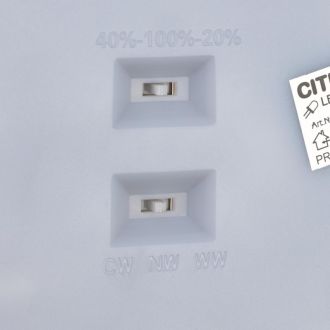 Накладной светильник Citilux Norma CL748601, LED 62 Вт, черный/белый