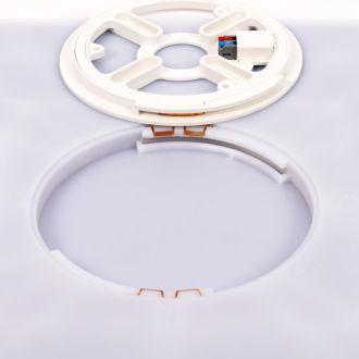 Накладной светильник Citilux Norma CL748K400, LED 50 Вт, черный/белый