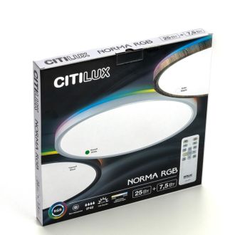 Накладной светильник Citilux Norma CL749320, LED 33 Вт, белый
