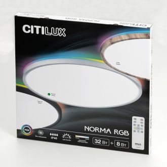 Накладной светильник Citilux Norma CL749400, LED 40 Вт, белый