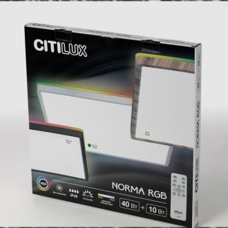 Накладной светильник Citilux Norma CL749K400, LED 50 Вт, белый