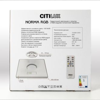 Накладной светильник Citilux Norma CL749K400, LED 50 Вт, белый