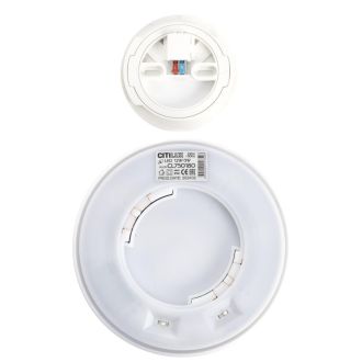 Накладной светильник Citilux Etalon CL750180, LED 15 Вт, бежевый/белый