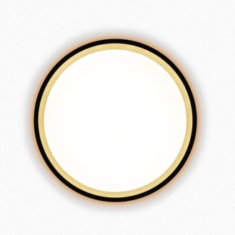 Накладной светильник Citilux Etalon CL750181, LED 15 Вт, золотой/белый