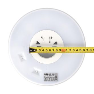 Накладной светильник Citilux Etalon CL750240, LED 23 Вт, бежевый/белый