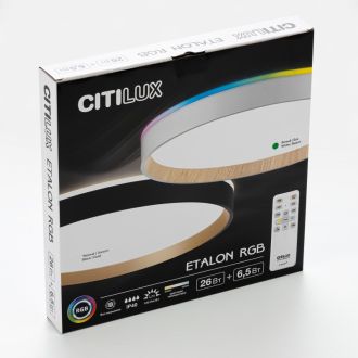 Накладной светильник Citilux Etalon CL750320R, LED 33 Вт, белый