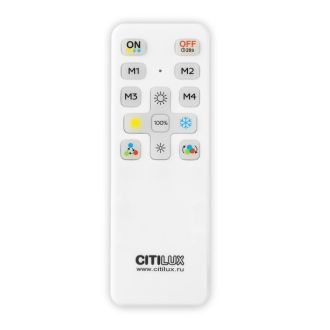 Накладной светильник Citilux Etalon CL750321R, LED 33 Вт, черный/белый