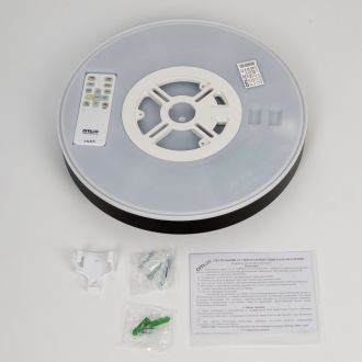 Накладной светильник Citilux Etalon CL750321R, LED 33 Вт, черный/белый