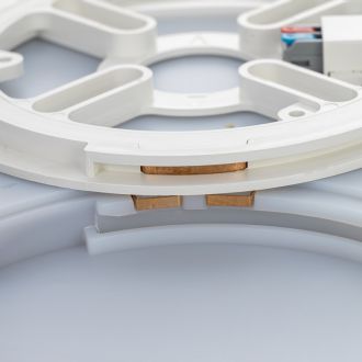 Накладной светильник Citilux Etalon CL750401R, LED 40 Вт, черный/белый