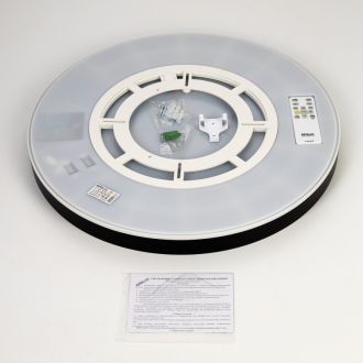 Накладной светильник Citilux Etalon CL750501R, LED 50 Вт, черный/белый