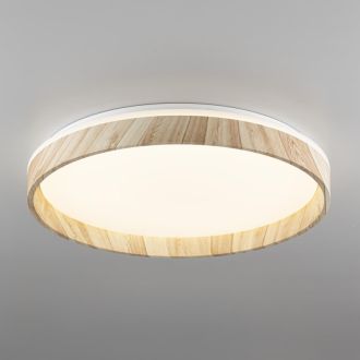 Накладной светильник Citilux Enzo CL753452G, LED 68 Вт, белый/коричневый