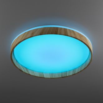 Накладной светильник Citilux Enzo CL753452G, LED 68 Вт, белый/коричневый