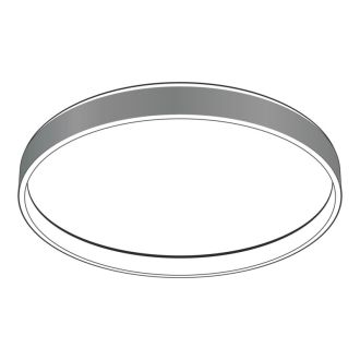 Накладной светильник Citilux Enzo CL753453G, LED 68 Вт, белый/серый